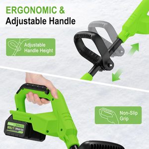 Pelle à neige électrique 20V sans fil 12 pouces de qualité commerciale avec kit LED pour allée – Vente en gros - Product Image 6