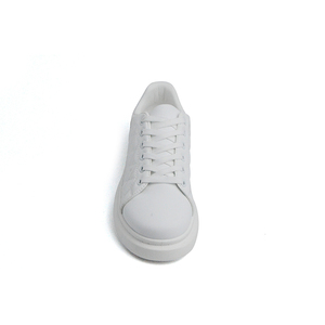 Scarpe da Passeggio Mychonly per Uomo, Casual con Suola Spessa, Allacciatura Trendy, Stile Classico in Colore Bianco - Product Image 3