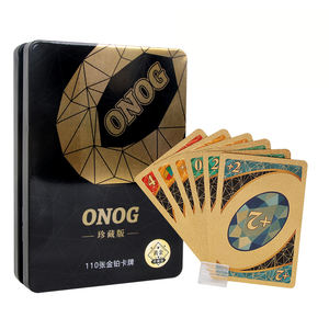 Jeu de <span class=keywords><strong>cartes</strong></span> classique ONOG, jeu de société familial amusant, ensemble personnalisable, commande en gros en provenance d'usine - Product Image 5