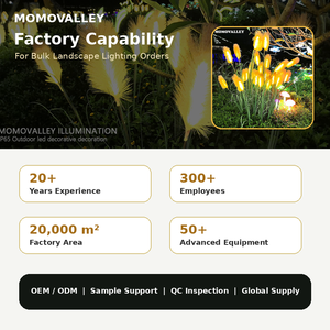 Lámpara de Simulación de Espiga de Trigo MOMOVALLEY, Luz Decorativa para Exteriores, Arte de Paisajismo con Hierba, Decoración para Parques Temáticos y Calles Comerciales - Product Image 3