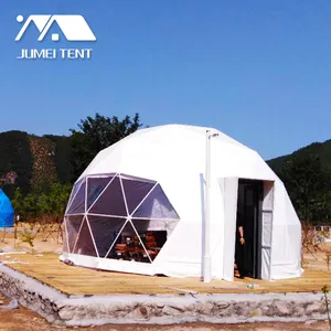 Igloo de luxo para inverno, tenda de casa com isolamento gedesístico