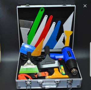 Kit d'outils d'installation de <span class=keywords><strong>film</strong></span> solaire pour fenêtres de <span class=keywords><strong>voiture</strong></span>, pour le wrapping de <span class=keywords><strong>voiture</strong></span>, <span class=keywords><strong>film</strong></span> vinyle pour fenêtres, kits d'outils - Product Image 1