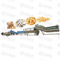Ligne de production industrielle de frites congelées Machine de fabrication de chips de pommes de terre Technologie européenne de congélation IQF 1000-3000 kg/h