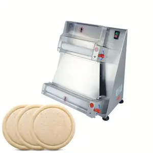 Electric automatic pizza dough roller machine industrial dough sheeter opening machine pizza base making machine