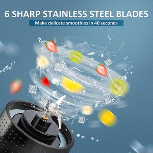 2024 Venta caliente utensilios de cocina exprimidor con batería licuadora portátil - Product Image 5