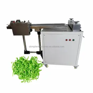 High speed Crinkle Cut Paper Shredder Cutting Machine Heavy Duty Strips Cut Shreds Paper Shredding Machine Price on sale