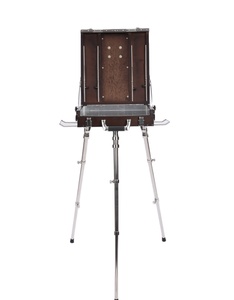 Chevalet portable Huixishi Art réglable de style français avec trépied, en bois et métal, pour la peinture sur le terrain et en <span class=keywords><strong>studio</strong></span> - Product Image 1