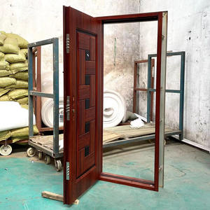 TECHTOP Puertas de Acero de Grado Industrial de Alta Resistencia Antióxido Ignífugo para Almacenes Fábricas Garajes Cerradura Segura - Product Image 6