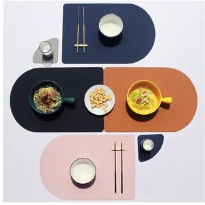 Silicone Placemat Set An Toàn Chịu Nhiệt Placemat Dễ Dàng Để Làm Sạch Bền