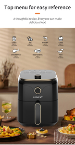 Sokany <span class=keywords><strong>Friteuse</strong></span> à air saine Nouveau style Professionnel Ménage Friteuses à air multifonctionnelles <span class=keywords><strong>Friteuse</strong></span> à air intelligente - Product Image 6