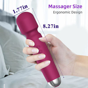 Masseur vibrant électrique portatif <span class=keywords><strong>AV</strong></span> pour adultes, vibromasseur féminin, jouets sexuels pour femmes, produits chinois - Product Image 3