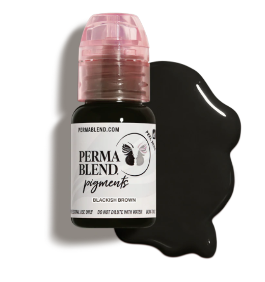 สีน้ำตาลอมดำ