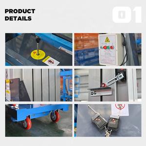 चीन निर्माता ऊर्ध्वाधर आदमी लिफ्ट एल्यूमीनियम आदमी लिफ्ट हाइड्रोलिक ऊर्ध्वाधर लिफ्ट - Product Image 4