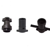 Portalámparas Impermeable de Alta Calidad B22, Plástico Negro, CE, Casquillo para Bombilla a Prueba de Agua