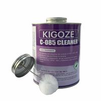 Nettoyant transparent à base de solvant KIGOZE C085 pour tuyaux, usage construction, préparation de surface pour tuyaux et raccords en PVC, CPVC, ABS, styrène