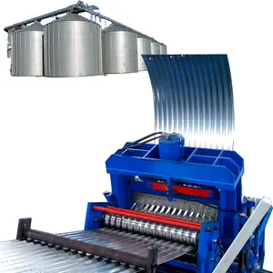 Grain Steel silos sidewall making machine for Corn Wheat Paddy Rice Storage Bin for Sale