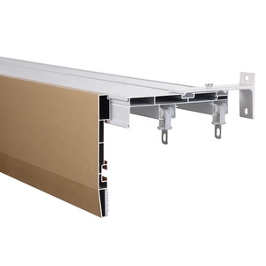 Tenda a Quattro Funzioni Resistente <span class=keywords><strong>con</strong></span> <span class=keywords><strong>Doppio</strong></span> <span class=keywords><strong>Binario</strong></span> e Luce LED, Nuovo Modello in Alluminio <span class=keywords><strong>per</strong></span> Hotel, Uffici e Ambienti Commerciali - Product Image 4