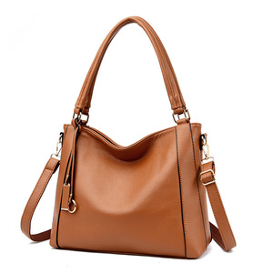 กระเป๋าโท้ทหนัง PU แบบกำหนดเอง กระเป๋าถือหรูหราสำหรับผู้หญิง กระเป๋าถือดีไซเนอร์คุณภาพสูง กระเป๋าสะพายข้างสำหรับผู้หญิง - Product Image 1