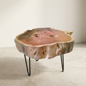 Traditional Style Eco-Friendly Durable <b>Reclaimed</b> Mahogany <b>Table</b> for Living <b>Dining</b> Room Handmade Multifunction Wooden Furniture - Product Image 1