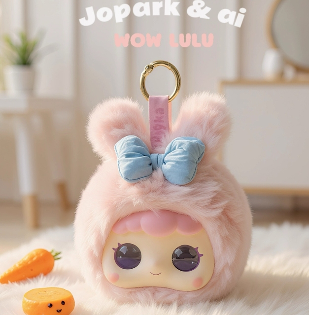 AI Emotional Eye Smart Plush Toy Multilingual Interactive Doll Fashion Bag Pendant Kawaii Companion Plush Key Chain for Gift