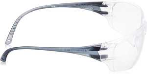 Vente en gros de lunettes de sécurité anti-buée transparentes avec protections latérales Lentilles en polycarbonate résistantes aux rayures Lunettes de sécurité industrielles - Product Image 5