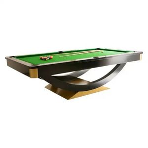 Bojue Factory Taille personnalisée en ardoise de pierre Table de <span class=keywords><strong>billard</strong></span> et de <span class=keywords><strong>billard</strong></span> à 9 boules pour usage domestique avec poche en cuivre Nine-Ball Sport - Product Image 1