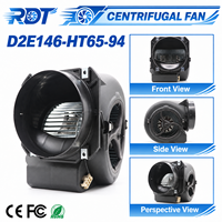 Ventilateur Radial Industriel AC 115V pour Refroidissement d'Équipement D2E146-HT65-94 – Solution de Gestion Thermique et de Traitement de l'Air à Fonctionnement Continu