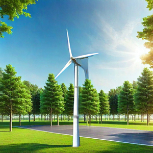 CE Certified 20KW Off-Grid Wind <b>Generator</b> Single & Three Phase 220V/110V/380V 50HZ/60HZ Free Standing Tower for Home Use AR10-20 - Product Image 2