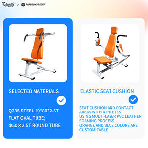 Offre Spéciale équipement de gymnastique en acier commercial chargé double abducteur/<span class=keywords><strong>adducteur</strong></span> Fitness exercice Machine poitrine <span class=keywords><strong>musculation</strong></span> personnes âgées - Product Image 3