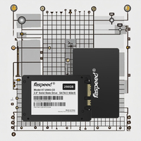 SSD Interno FASPEED OEM/ODM da 2,5 Pollici K7 SATA Rev 3.0 con Controller SMI, 3D NAND TLC, Protezione da Sovratensione, Garanzia di 3 Anni