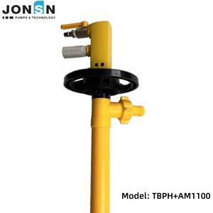 Bomba de Tambor Vertical EX Motorizada de PVDF para la Industria Química, Bomba de Inmersión para Bidones IBC, Bomba de Barril de Alta Profundidad con Asas Resistentes - Product Image 2