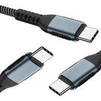 Charge rapide PD 100W 5A, OEM, câble USB C-C, 480 Mo/s, faible MOQ