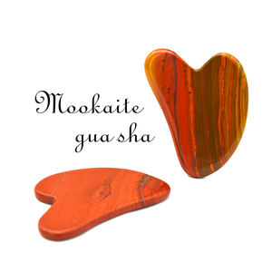 Gua Sha-masajeador Facial personalizado de cuarzo rosa, piedra de Jade para masaje Facial, tabla de ágata GuaSha - Product Image 3