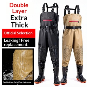 Combinaison de pêche imperméable et respirante intégrale pour homme, style long, épaissie, pour la pêche sous la pluie - Product Image 2