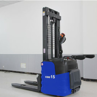 Tout nouveau gerbeur électrique automoteur 1500kg 2000kg mini empileur de palettes empileur portable