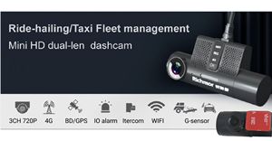 Richmor Mini Duel ống kính Dashcam 4G GPS Wifi xe hộp đen Video Recorder tất cả trong một DVR hộp đen - Product Image 6