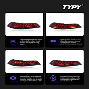 Conjunto de Luces Traseras TYPY para Honda Inspire 2023-2024, Modificación Estilo Audi, LED con Señal de Giro Dinámica - Product Image 2