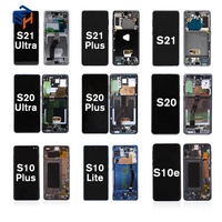 Suku Cadang Ponsel Layar LCD untuk Samsung S22 Paket Layanan Layar Ponsel untuk S22 Ultra LCD