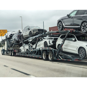 <span class=keywords><strong>Semirimorchio</strong></span> Porta-Auto in Acciaio per 8 Veicoli, 2-3 Assi, Rimorchio per Trasporto Auto in Vendita - Product Image 1