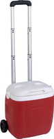 Glacière isotherme Polarcooler HS906C 16L en PE avec roues et poignée portable, maintien de la glace pendant 3 jours pour canettes