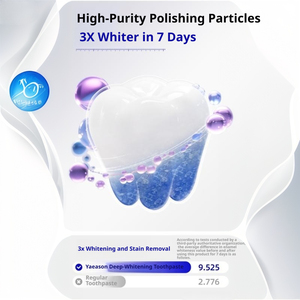 Dentifrice au fluorure Olaflur, anti-caries, blanchissant, élimine les taches de thé, de café et de fumée, OEM ODM, dentifrice personnalisé pour usage domestique - Product Image 2
