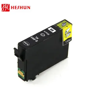 HESHUN Cartridge Tinta Kompatibel 603 603XL 603xl untuk Epson WorkForce WF-2810/WF-2830/WF-2835/WF-2850 Printer XP-2100