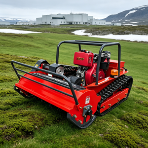 Tondeuse à fléaux diesel télécommandée tout-terrain pour l'entretien industriel des pelouses - Product Image 6