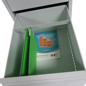 Customized Office Furniture <strong>Metal</strong> 3 Drawer Mobile Vertical Card Box <strong>File</strong> <strong>Cabinet</strong> - Product Image 5