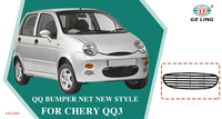 Kits de carrocería de piezas de automóviles Parrilla de radiador Parrilla de parachoques delantero para Chery QQ3 S11 QQ 3 2008