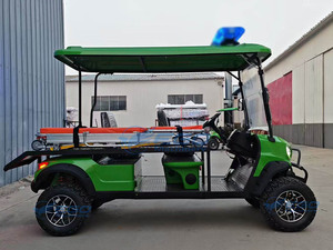 Voiturette de golf électrique de haute qualité, 4 places, personnalisable, pour le sauvetage ou la ville, avec fonction combo, facile à transformer - Product Image 5