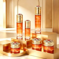 Ensemble d'emballages de luxe vides en verre pour soins de la peau 40ml 100ml 120ml 30g 50g, pot à crème, flacon pompe pour lotion, pour marque cosmétique