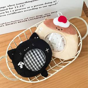 Porte-cartes créatif de haute qualité, étui de protection pour badge, porte-clés en peluche mignon et adorable, pendentif de sac unisexe - Product Image 4