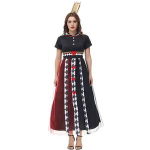 Costume de cosplay MS pour Halloween, costume de reine du poker pour jeu de rôle féerique, pour femmes adultes - Product Image 2