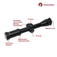 Lunette de visée Cuinfi 3-9X40IR SFP 30 mm en alliage d'aluminium, étanche, entièrement multicouche, 11 niveaux d'éclairage, résistante aux chocs, avec réticule métallique